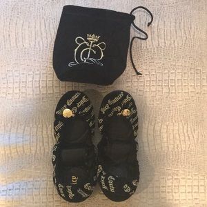 Juicy Couture flats in women’s size 10